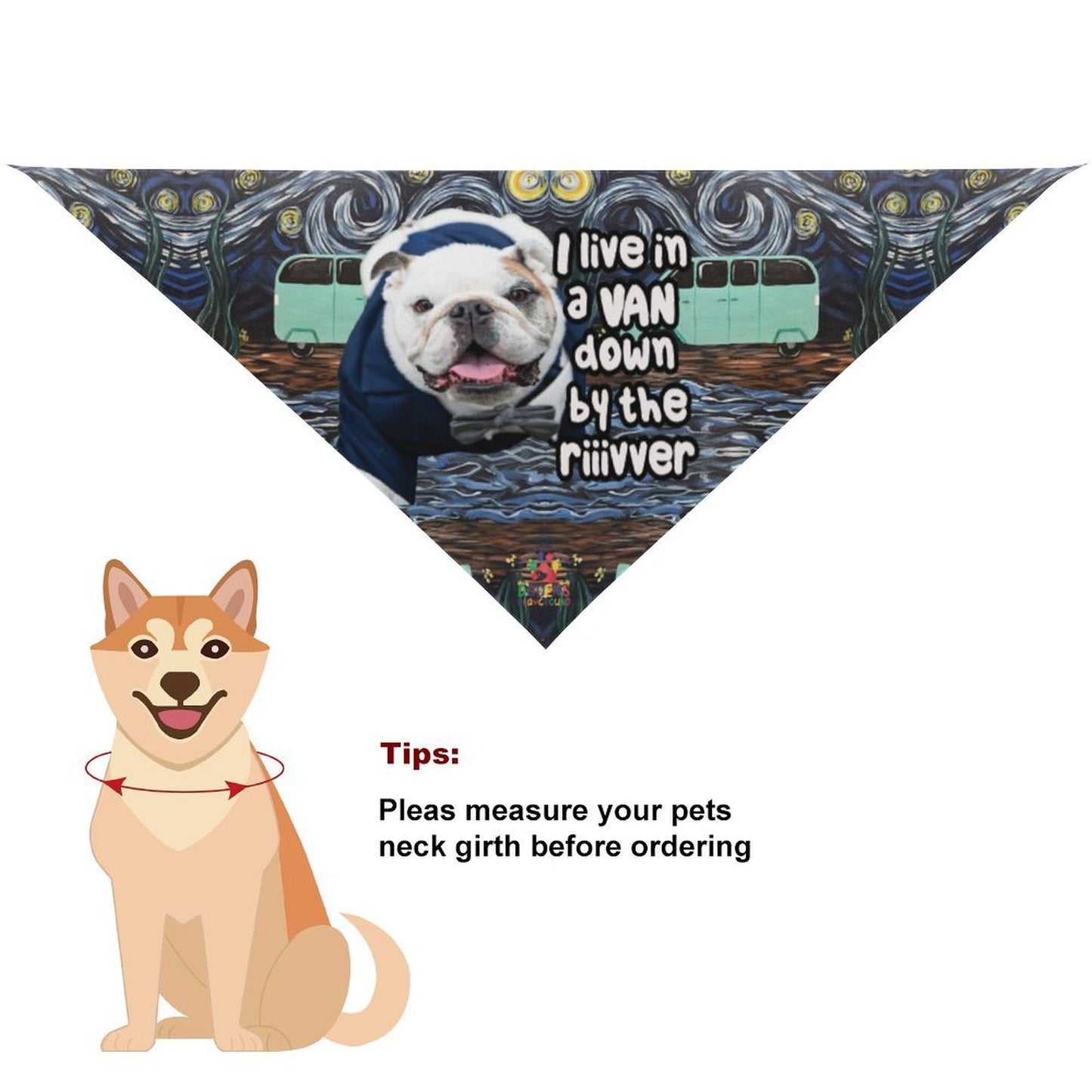 Canine attitude scarf