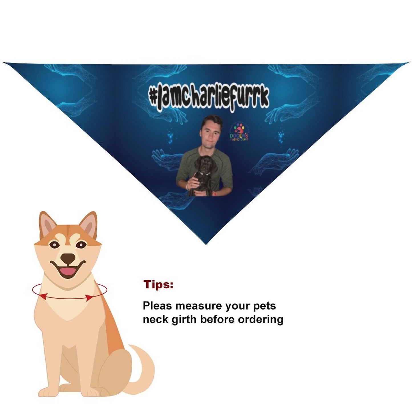 Canine attitude scarf