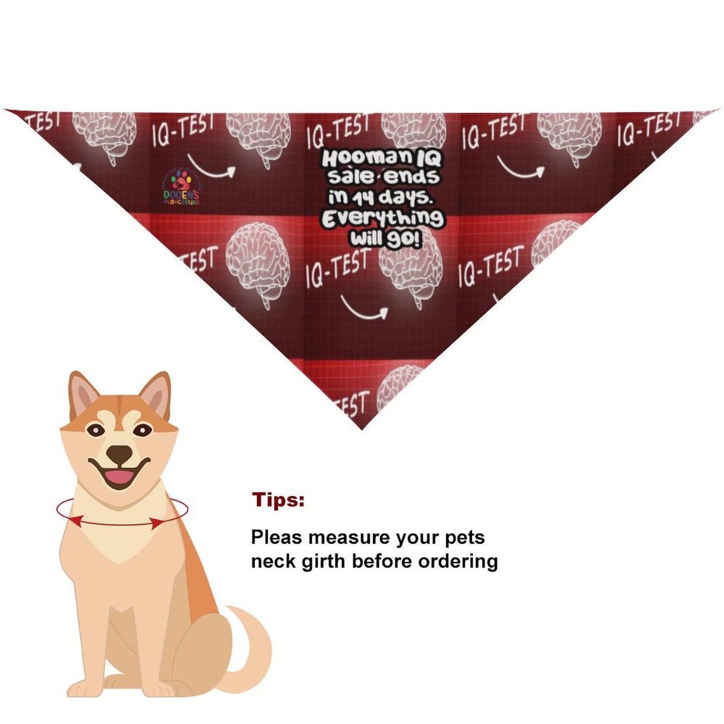 Canine attitude scarf