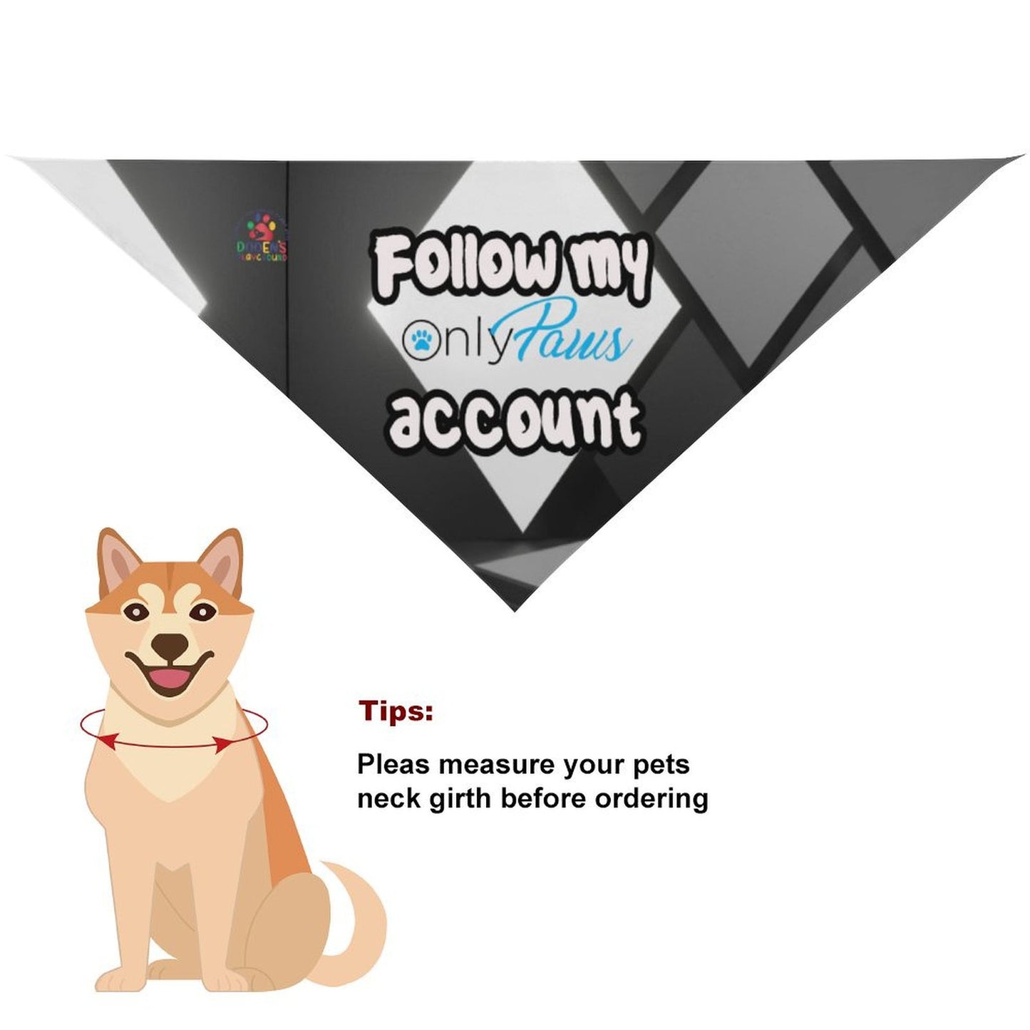 Canine attitude scarf