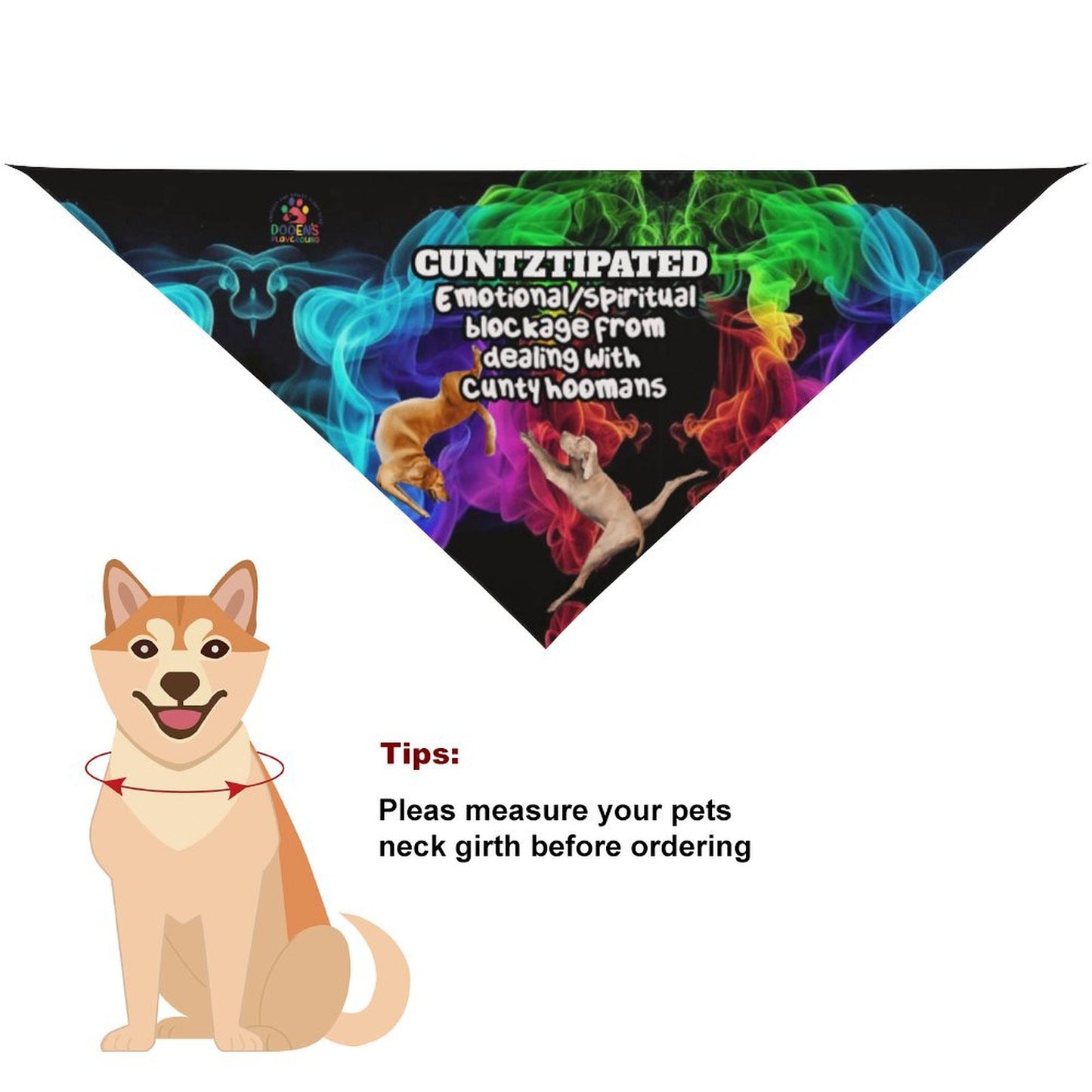 Canine attitude scarf