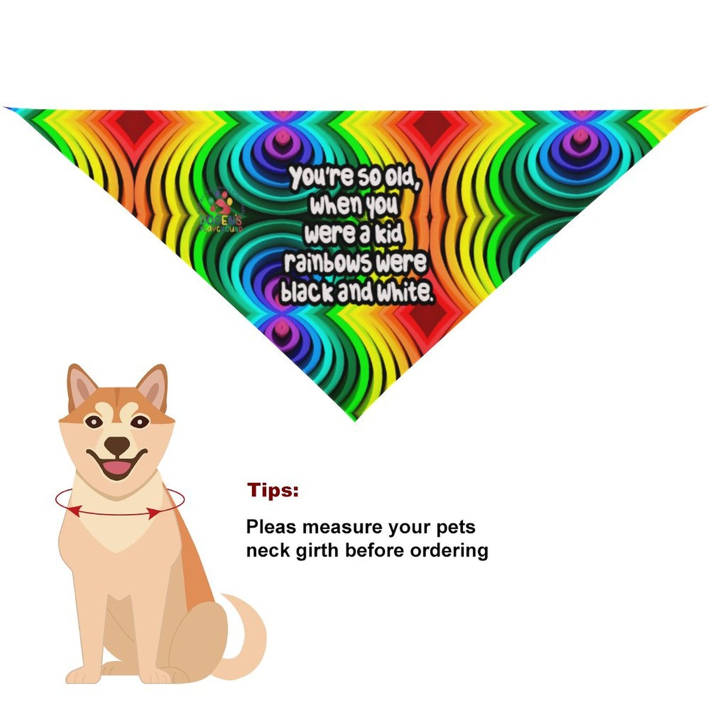 Canine attitude scarf
