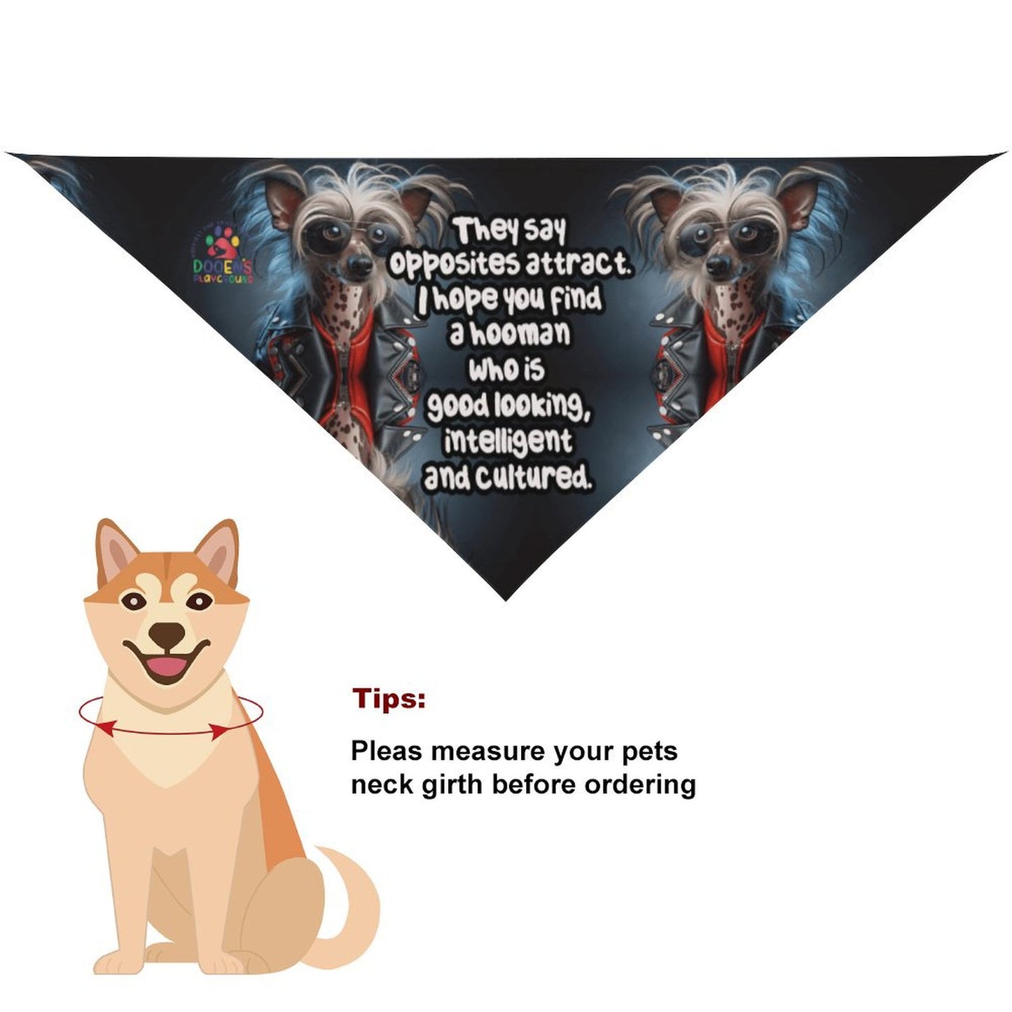 CANINE ATTITUDE SCARF