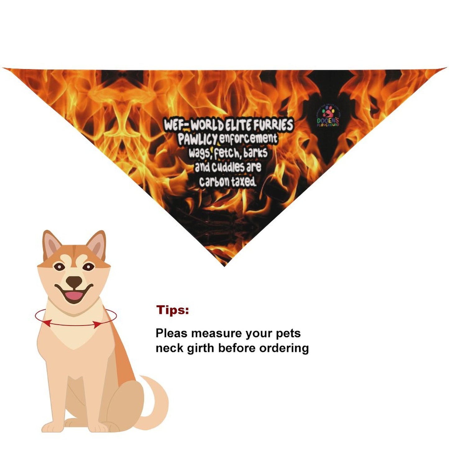 Canine attitude scarf