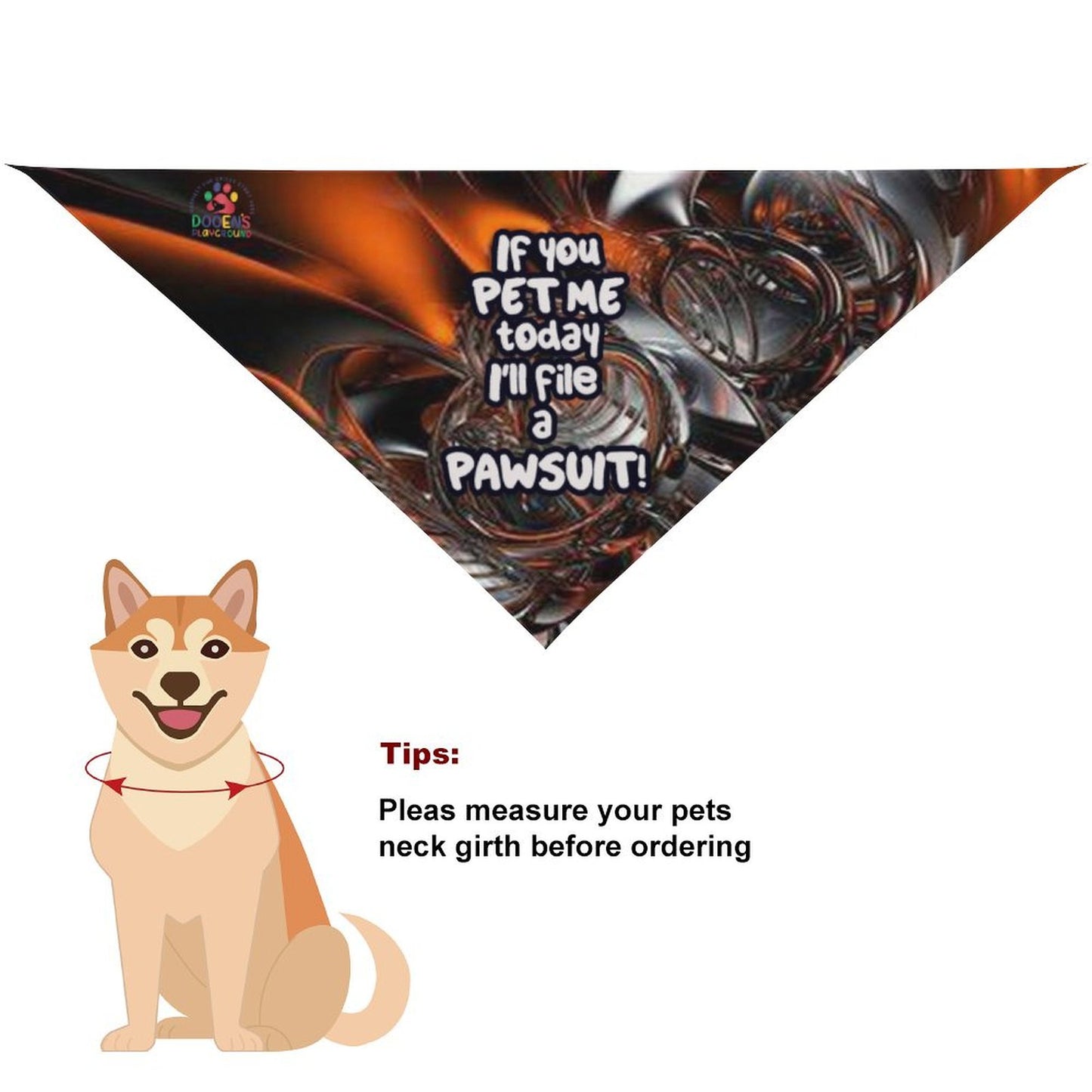 Canine attitude scarf