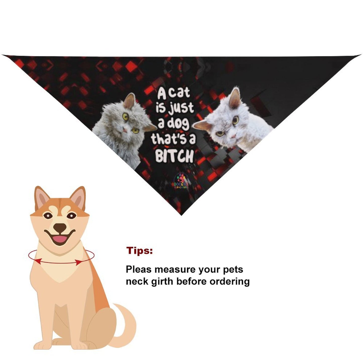 Canine attitude scarf