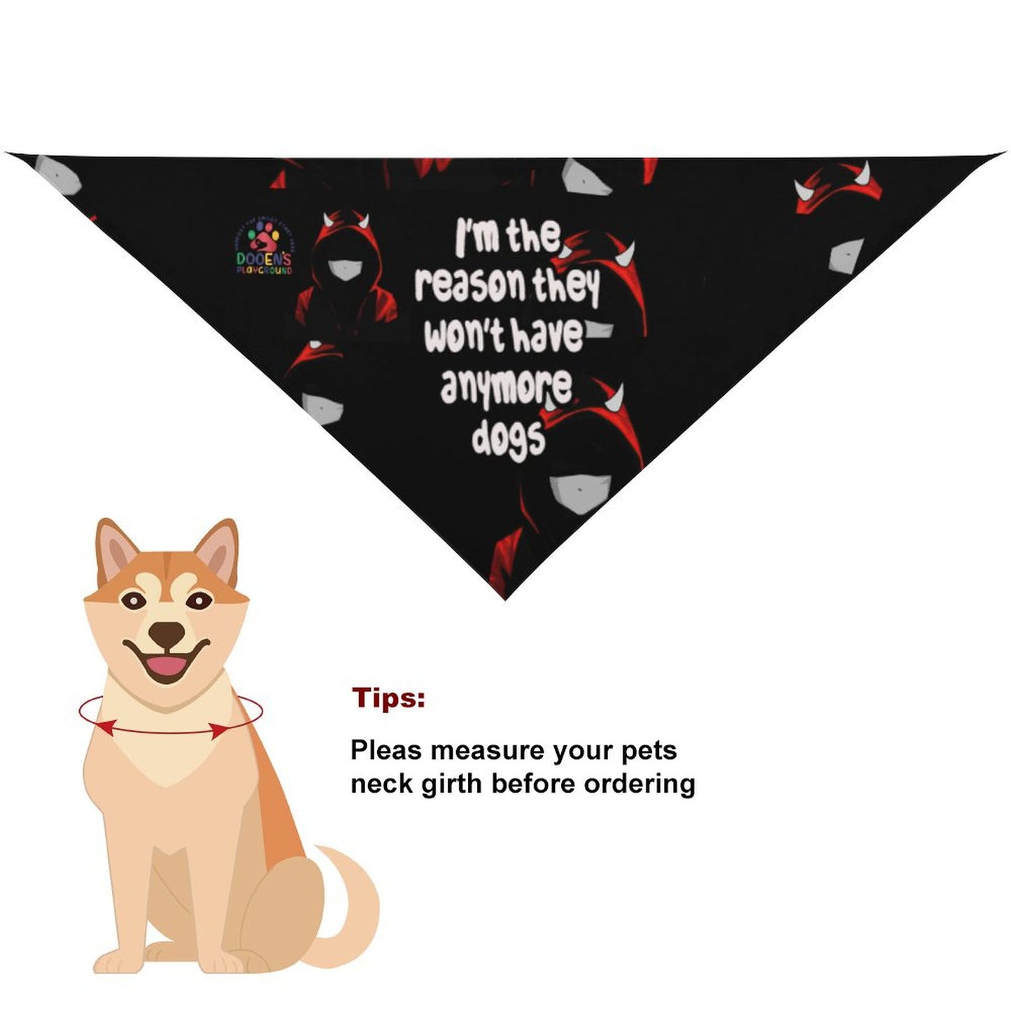 Canine attitude scarf