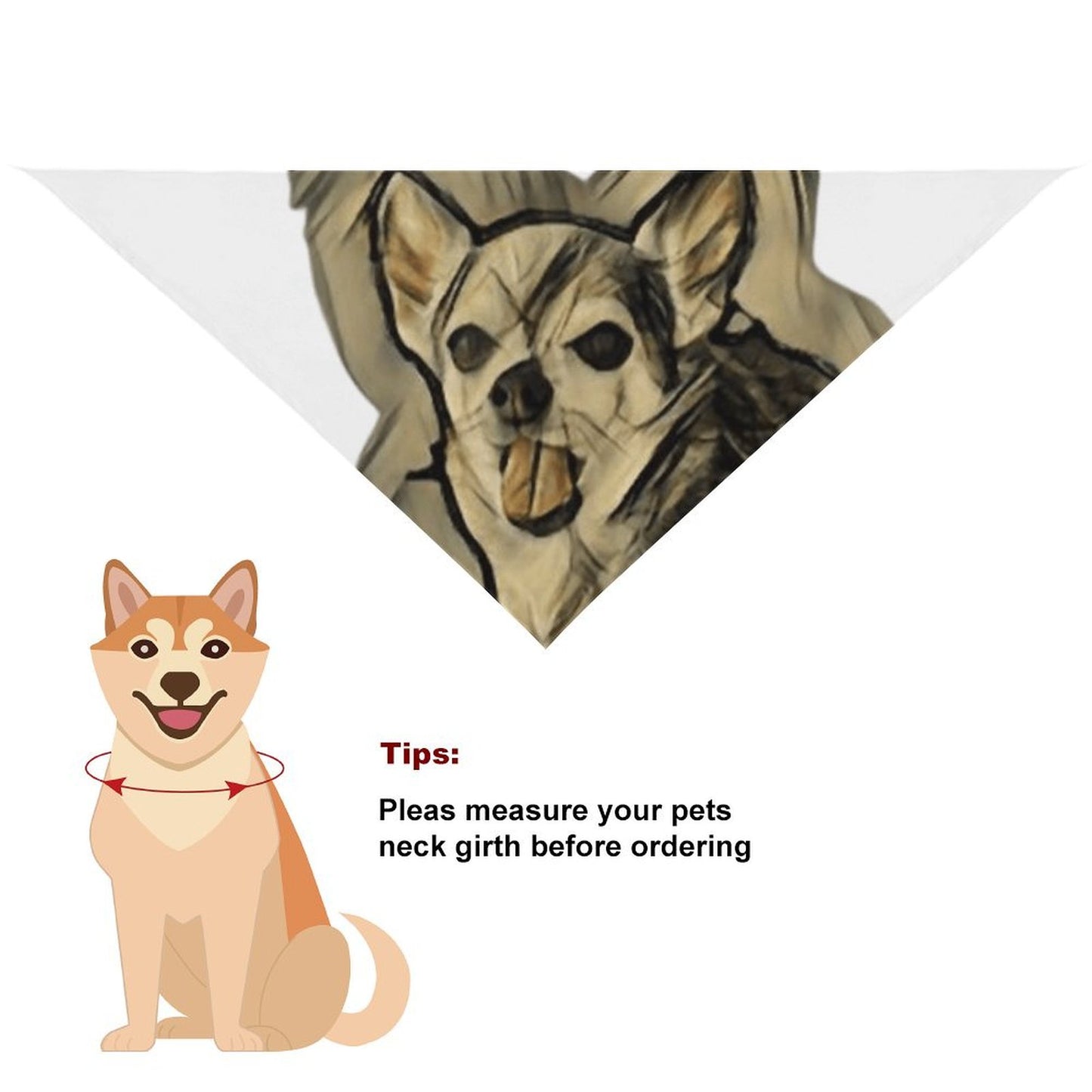 Canine attitude scarf