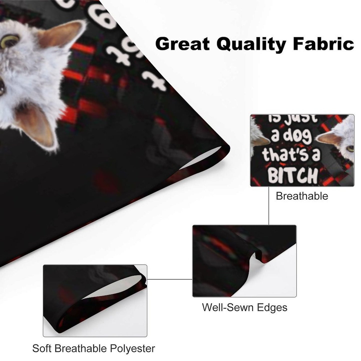 Canine attitude scarf