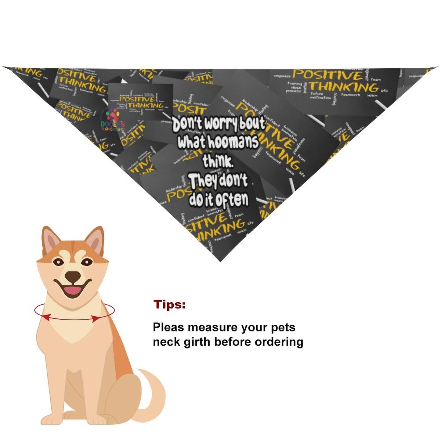 Canine attitude scarf