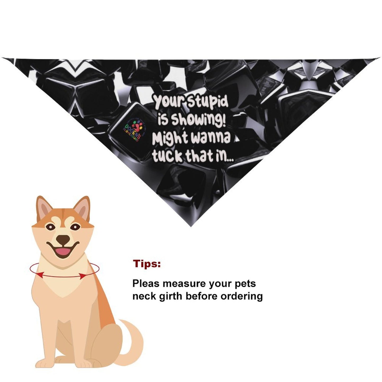 Canine attitude scarf