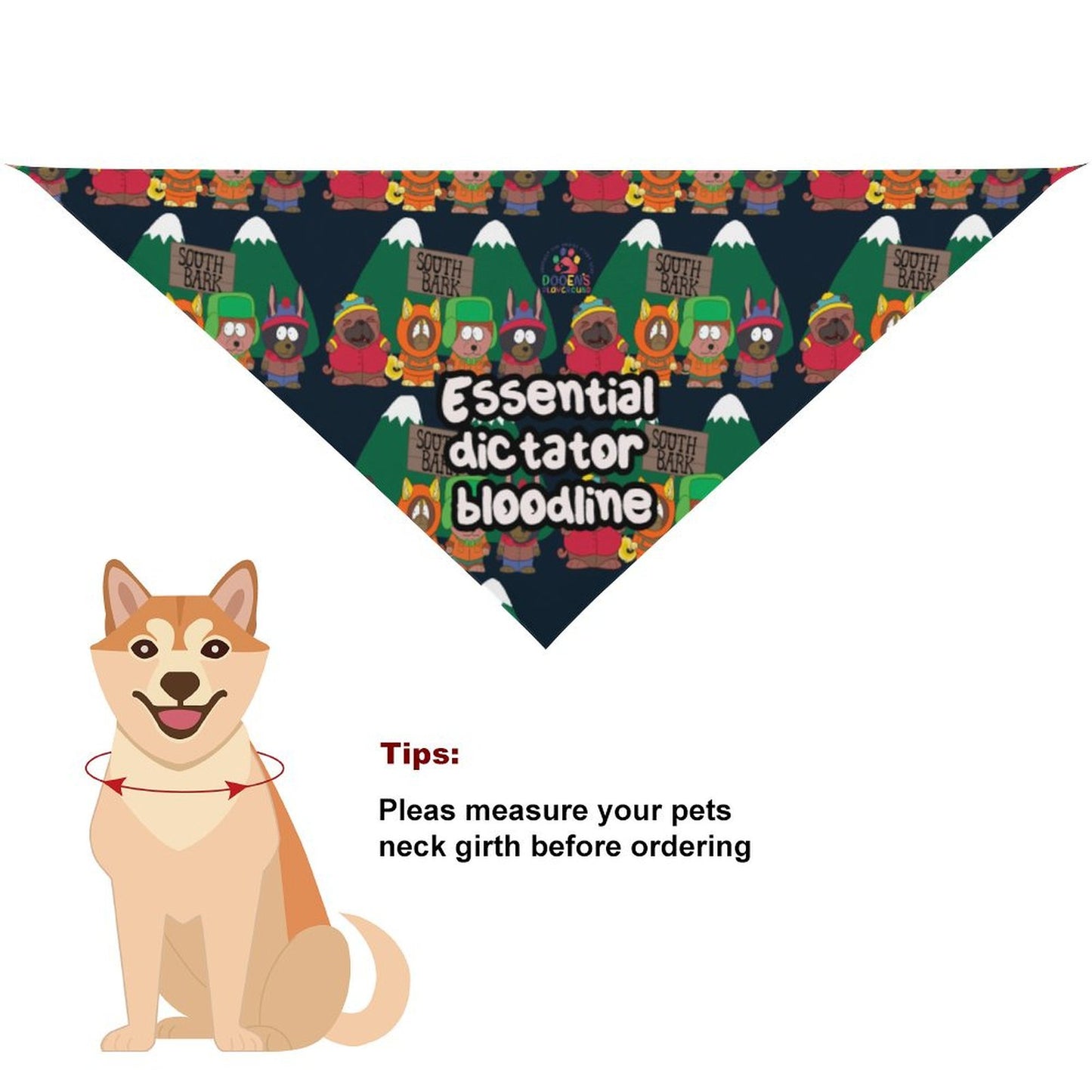Canine attitude scarf