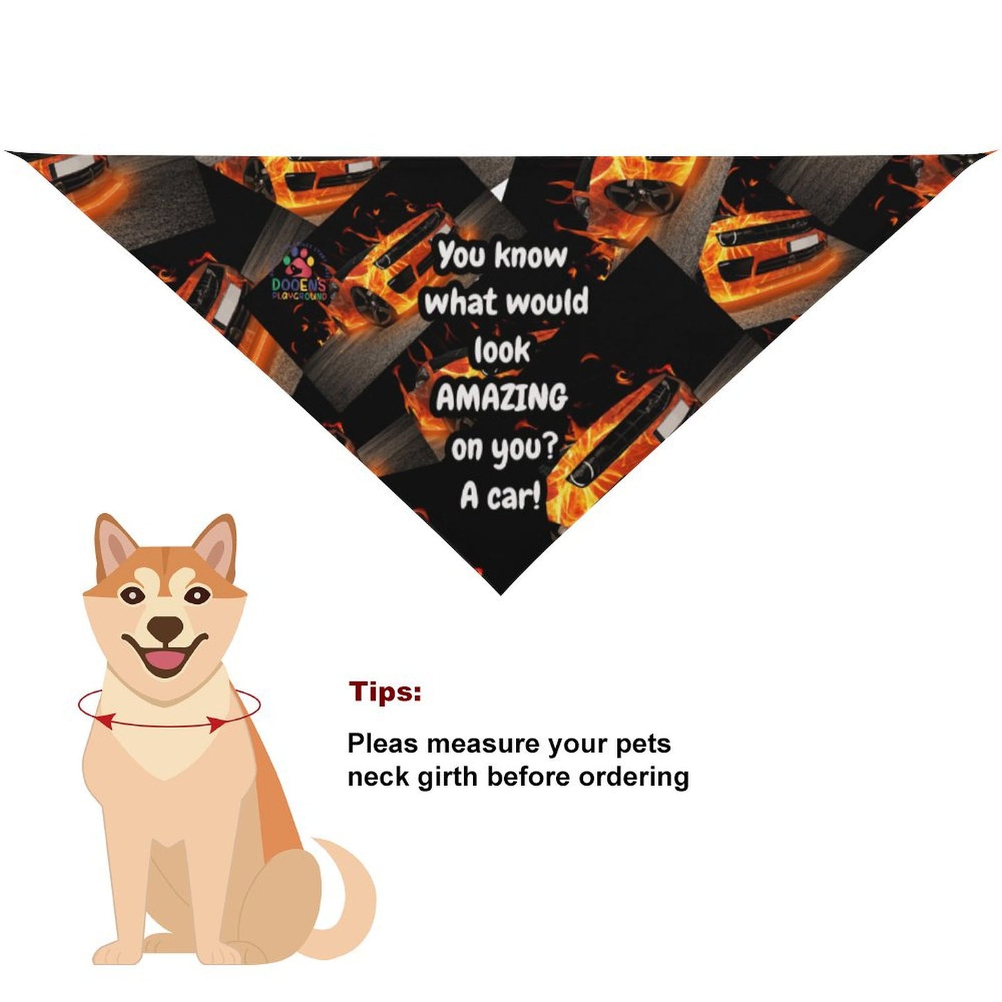 Canine attitude scarf