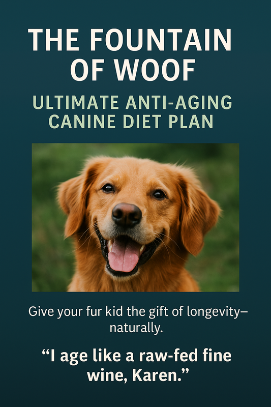 The fountain of woof: Ultimate anti aging canine meal plan