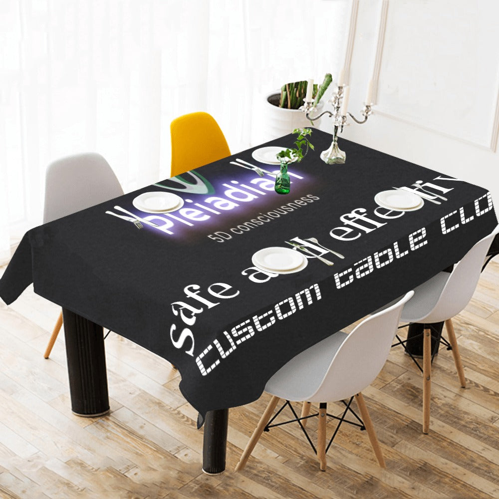 custom table cloth